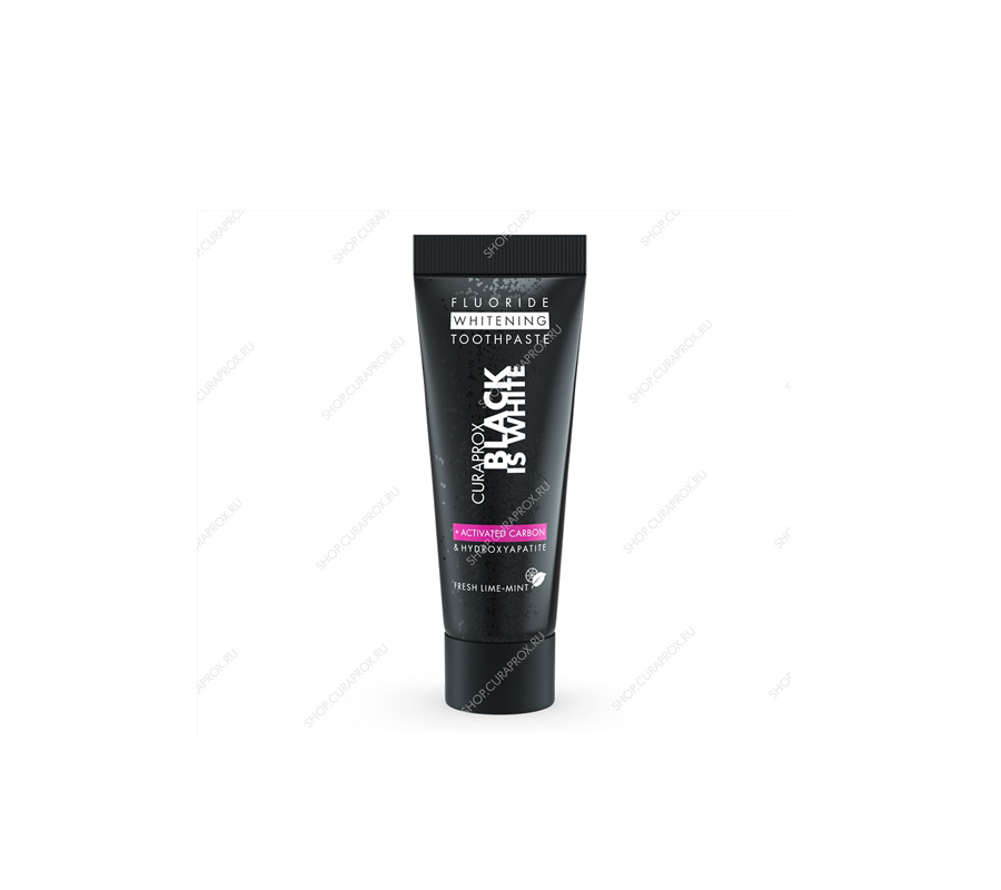 Миниверсия зубной пасты Curaprox Black Is White