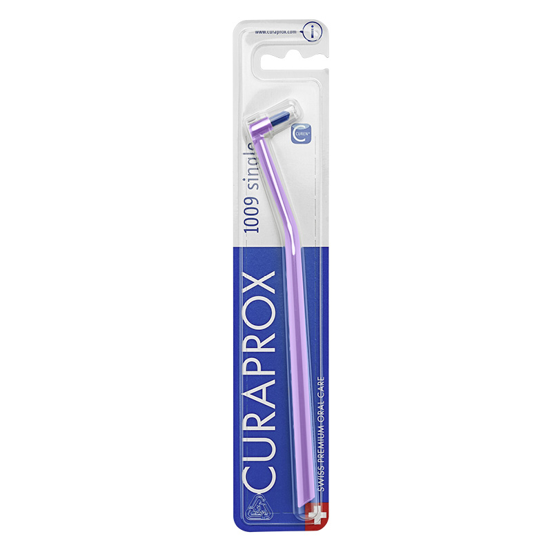 Монопучковая зубная щетка Curaprox CS 1009 single (сиреневая)