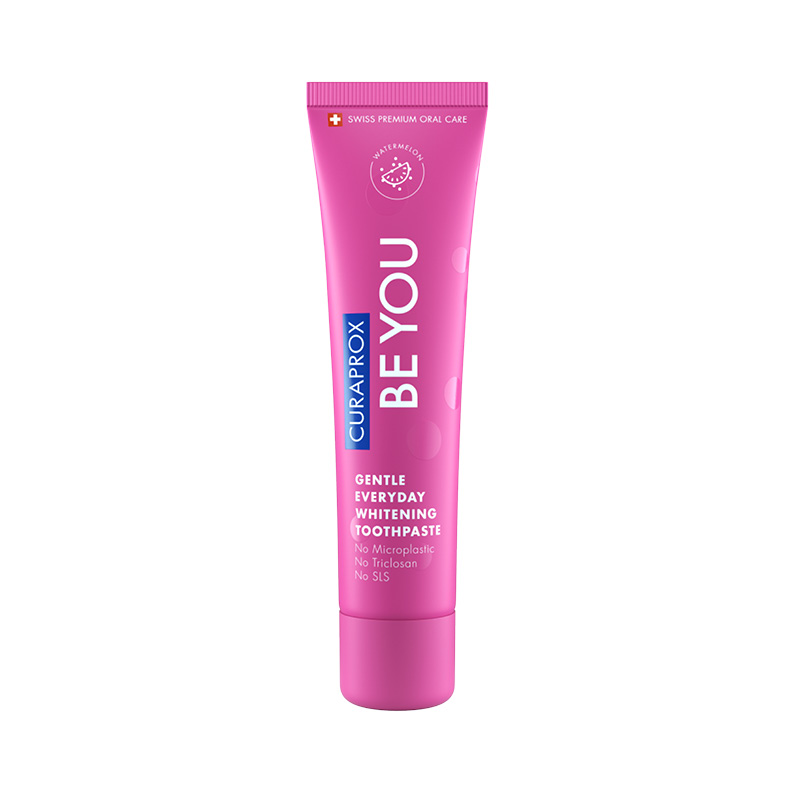 Отбеливающая зубная паста Curaprox Be You со вкусом арбуза, 60 мл