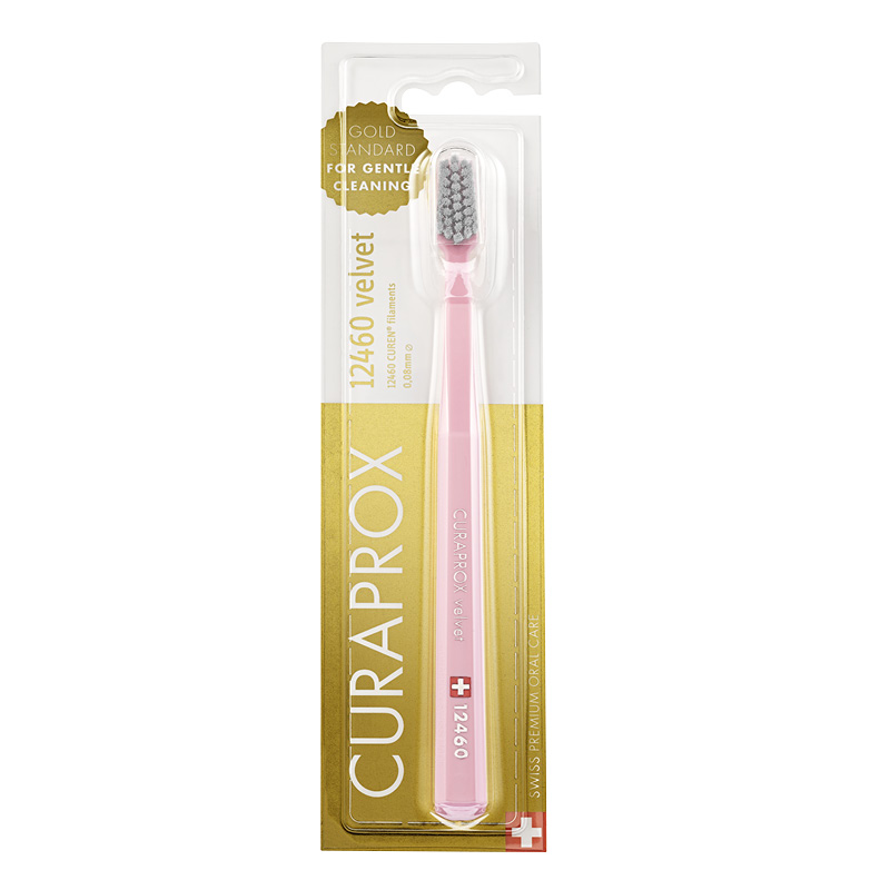 Зубная щетка Curaprox CS 12460 Velvet (розовая)