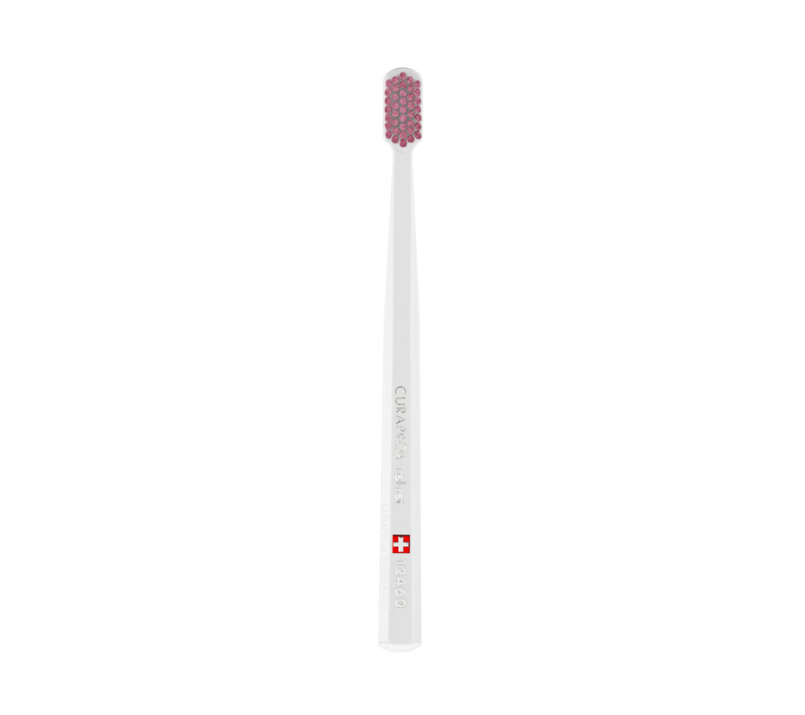 Зубная щетка Curaprox CS 12460 Velvet (белая)