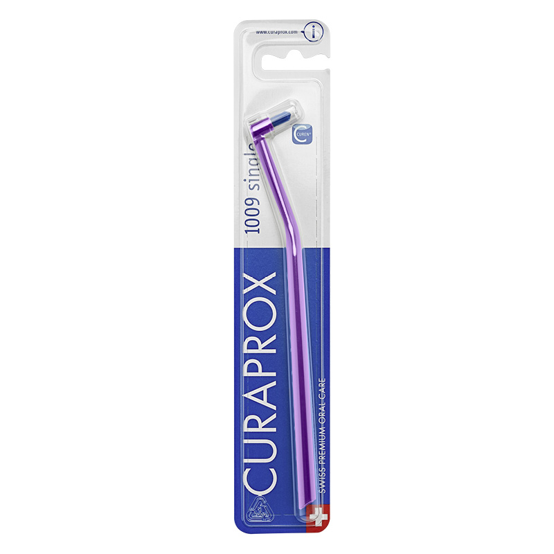 Монопучковая зубная щетка Curaprox CS 1009 single (фиолетовая)