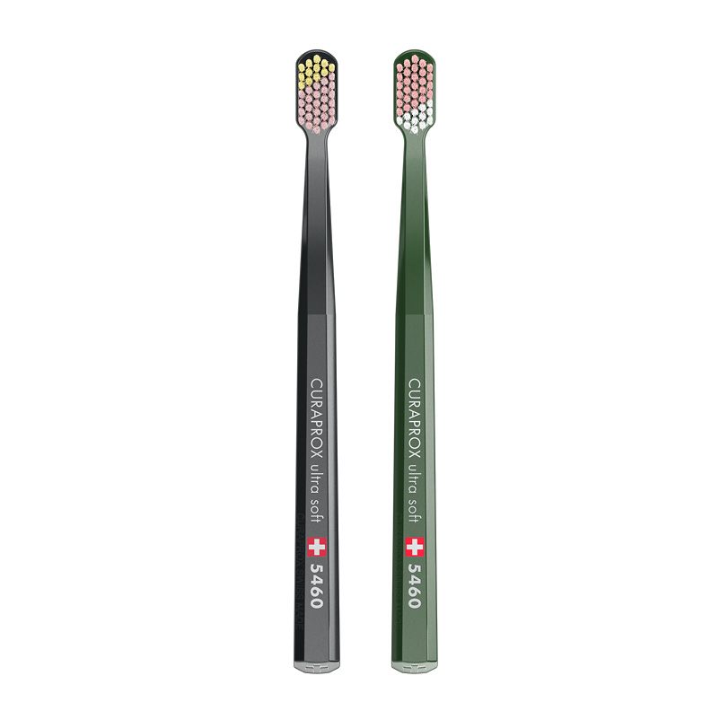 Набор ультрамягких зубных щеток Curaprox CS 5460 Ultra Soft (2шт.) Duo Recycled