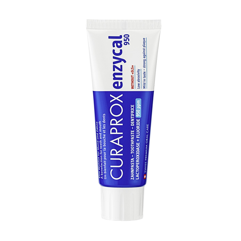 Зубная паста Curaprox Enzycal 950 ppm, 75 мл