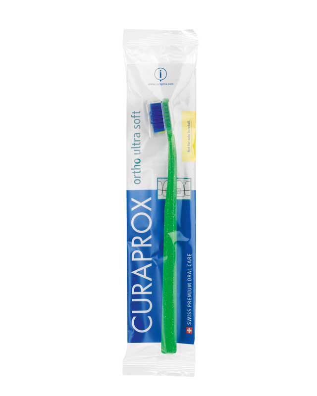 Ортодонтическая щетка Curaprox CS 5460 Ortho Ultra Soft в целлофане