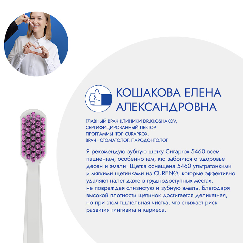 Зубная щетка Curaprox CS 5460 Ultra Soft