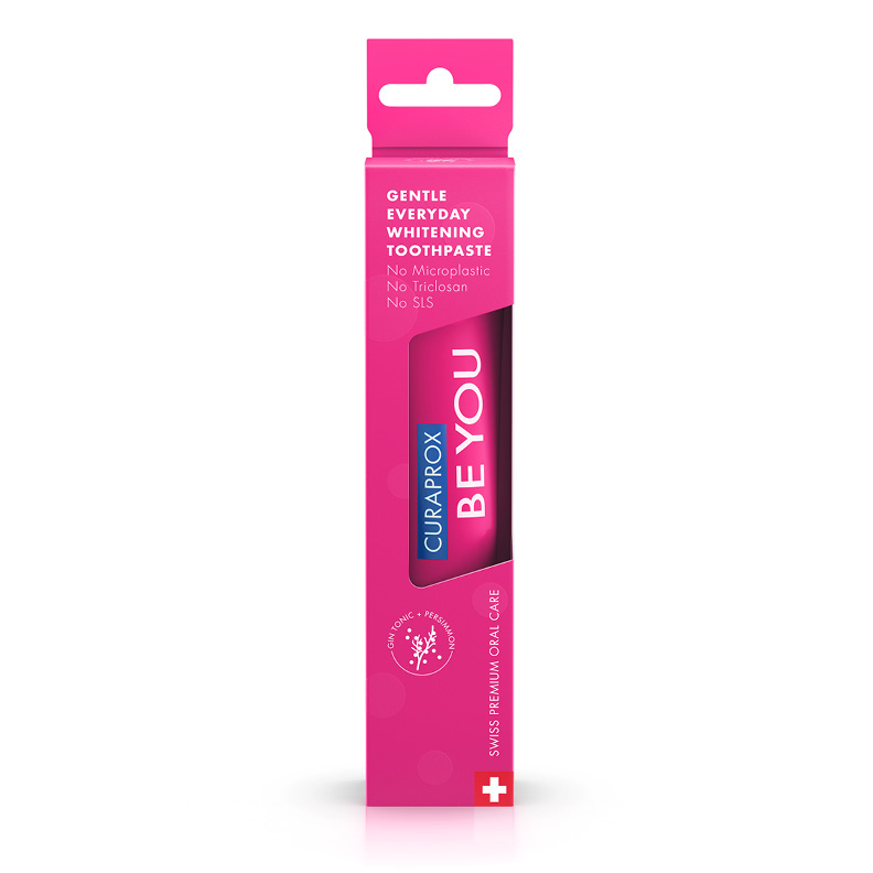 Отбеливающая зубная паста Curaprox Be You со вкусом ягод можжевельника и хурмы, 60 мл