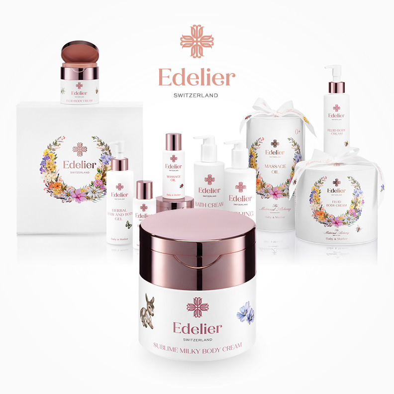 НЕЖНЫЙ МОЛОЧНЫЙ КРЕМ ДЛЯ ТЕЛА EDELIER, 50 МЛ