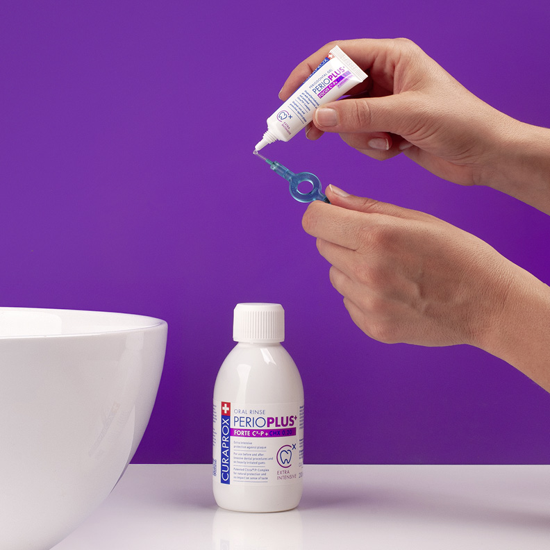 Гель для десен Curaprox Perio Plus Focus, хлоргексидин 0,50%, 10 мл