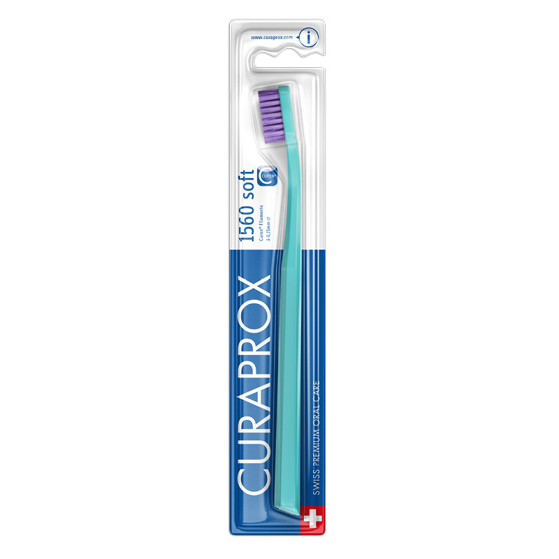 Зубная щетка Curaprox CS 1560 Soft (бирюзовая)
