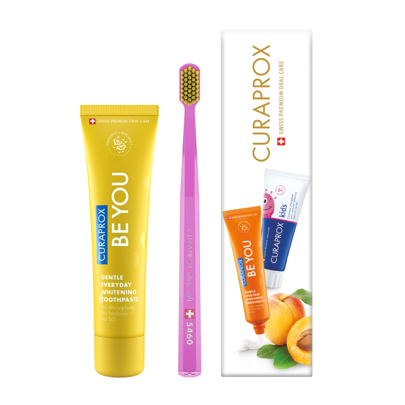 Набор Curaprox «Праздник с Be You yellow»